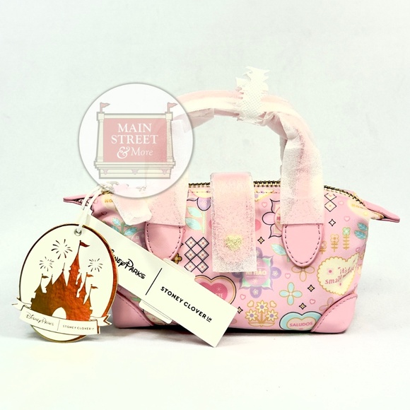 Stoney Clover Lane Handbags - Disney Parks 2025 Stoney Clover Lane It’s A Small World Mini Crossbody Pouchette